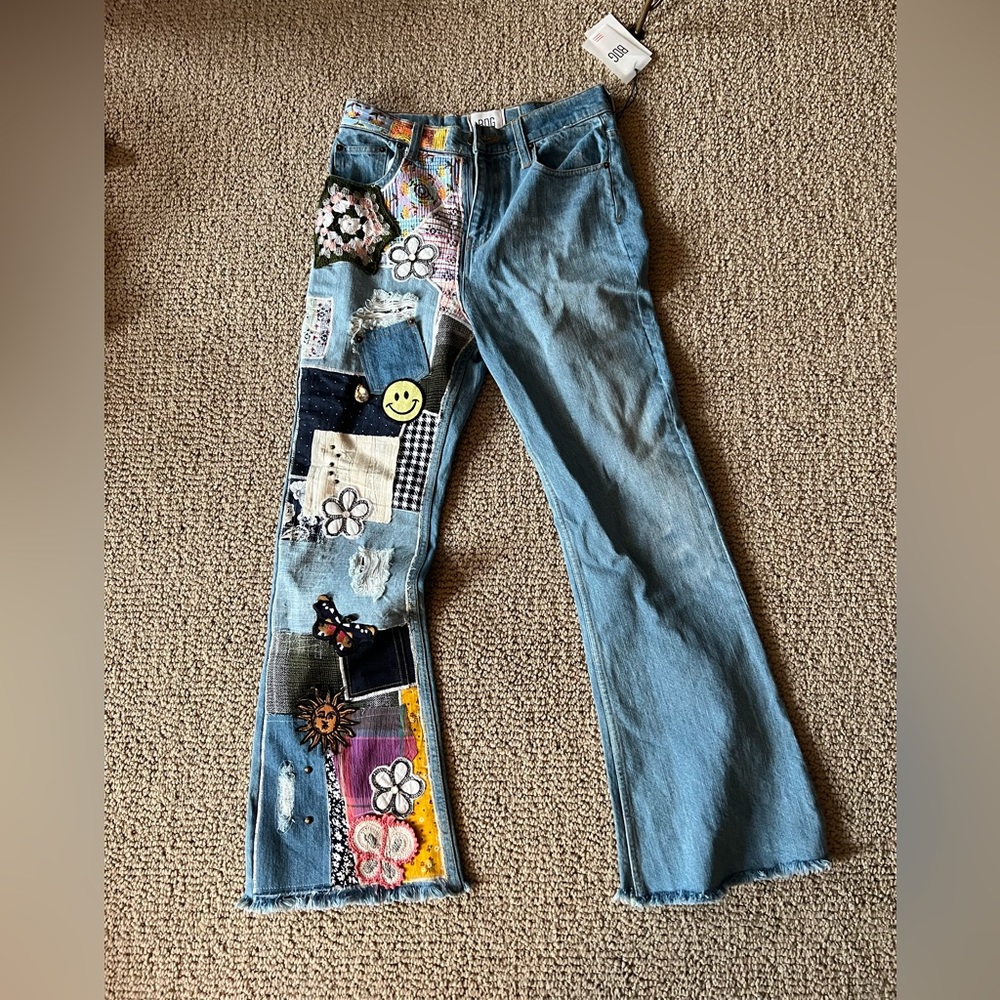urban bdg patchwork jeans